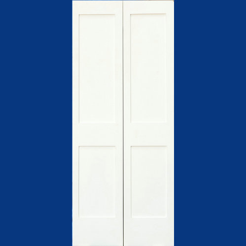 2 Panel Shaker Bifold Door